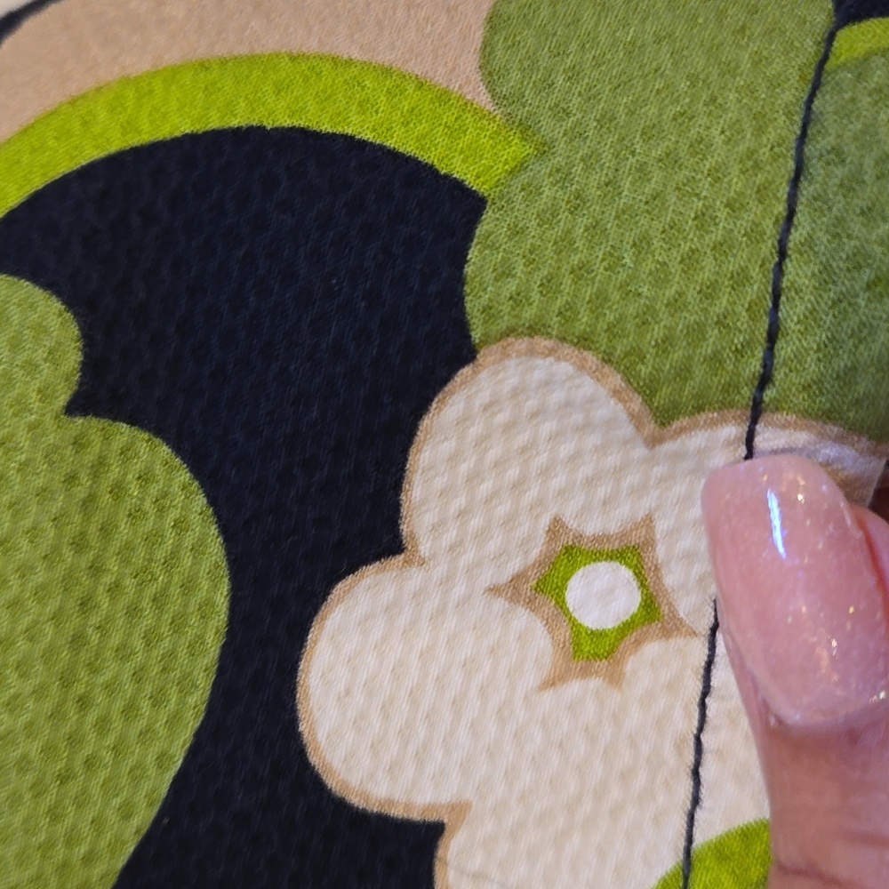 J. Crew Multi-Colored Design Print Button Front B… - image 6